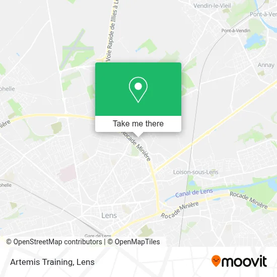 Artemis Training map