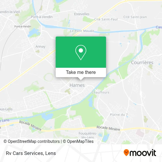 Rv Cars Services map