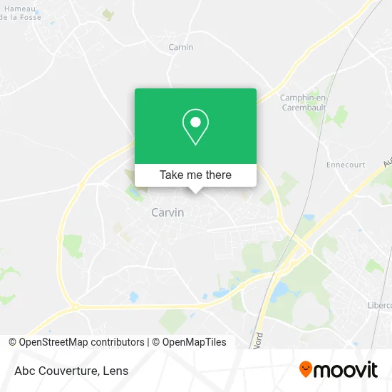 Abc Couverture map