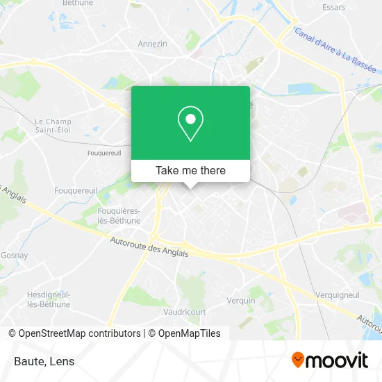Baute map