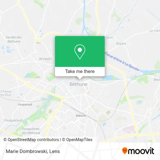 Marie Dombrowski map