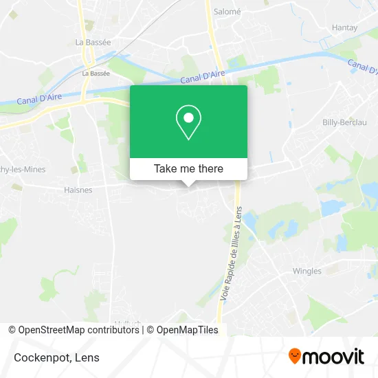 Cockenpot map