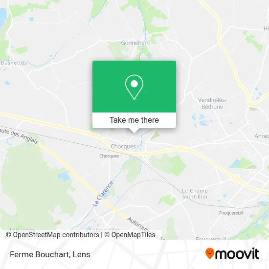 Ferme Bouchart map