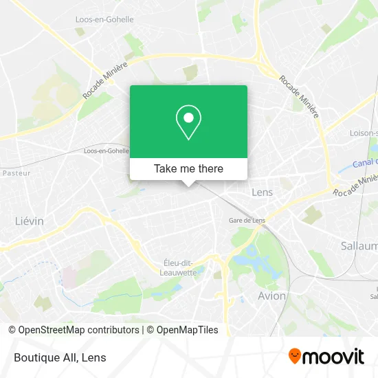 Boutique All map