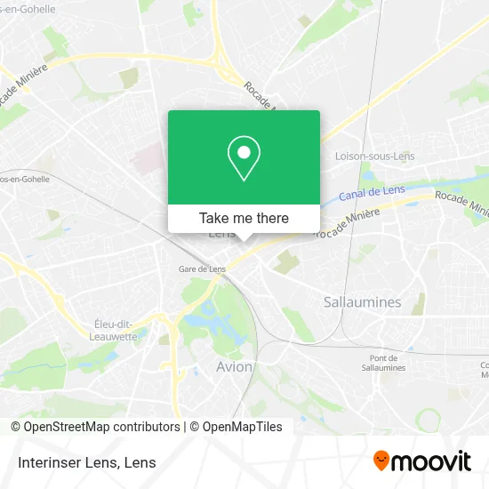 Interinser Lens map
