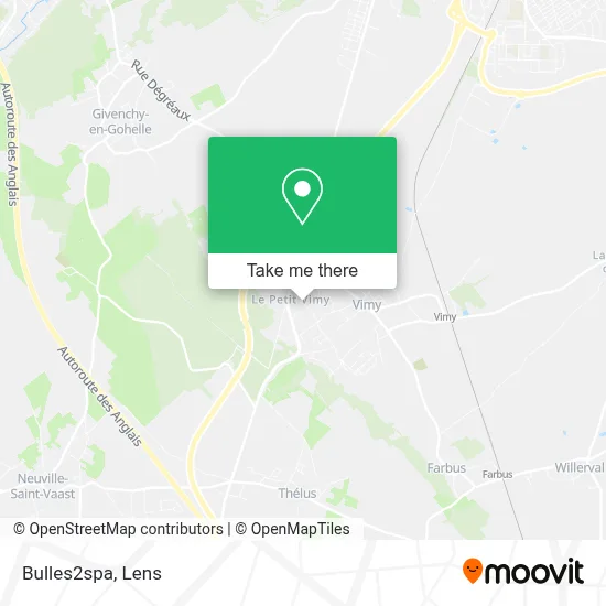 Bulles2spa map