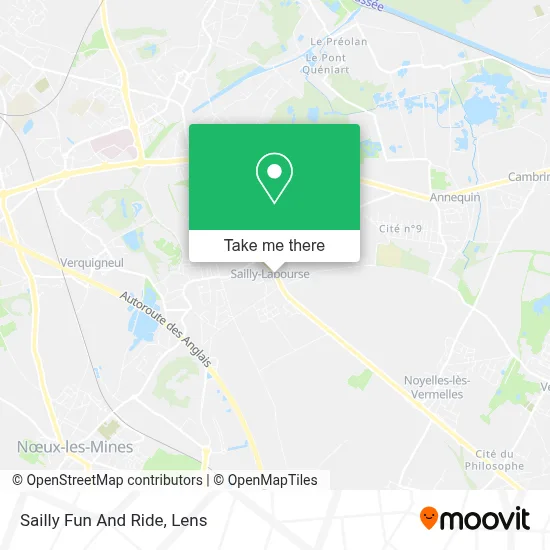 Sailly Fun And Ride map