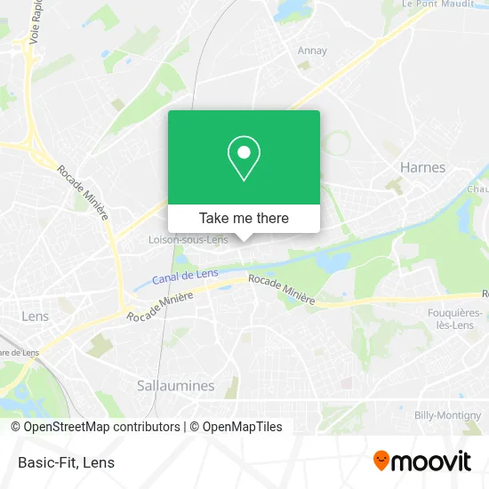 Basic-Fit map
