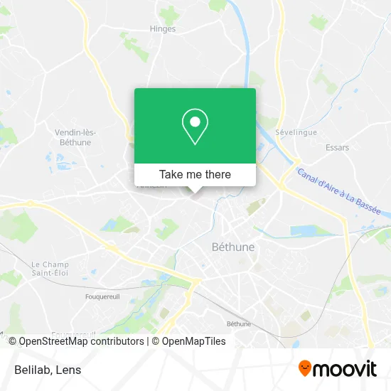 Belilab map