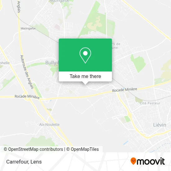 Carrefour map