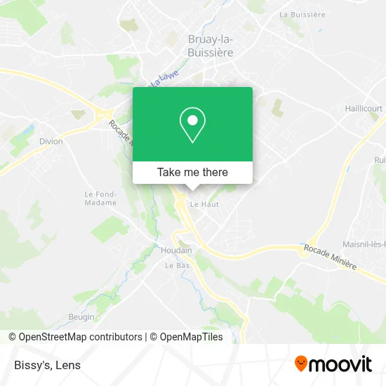 Bissy's map