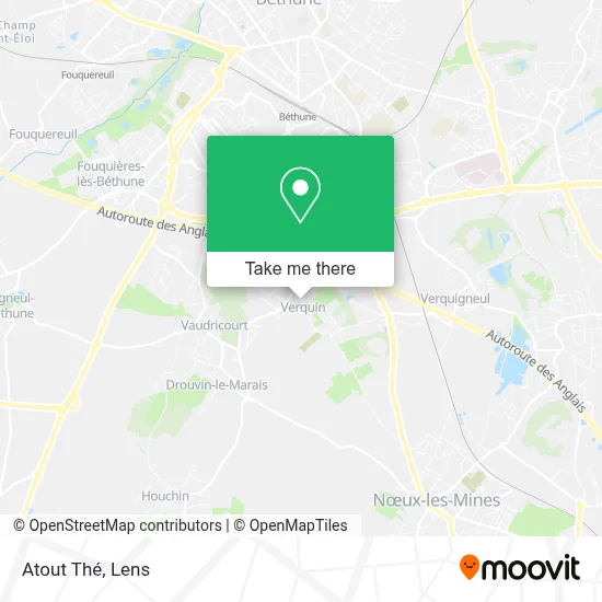 Atout Thé map