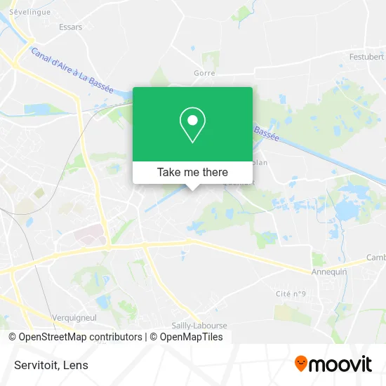 Servitoit map