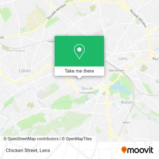 Chicken Street map