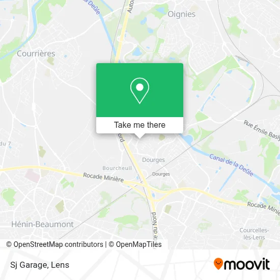 Sj Garage map