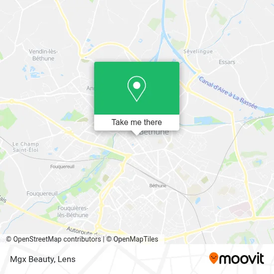 Mgx Beauty map