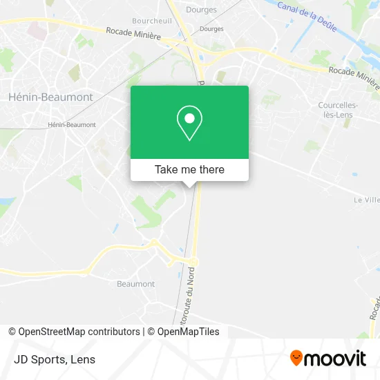 Jd Sports map