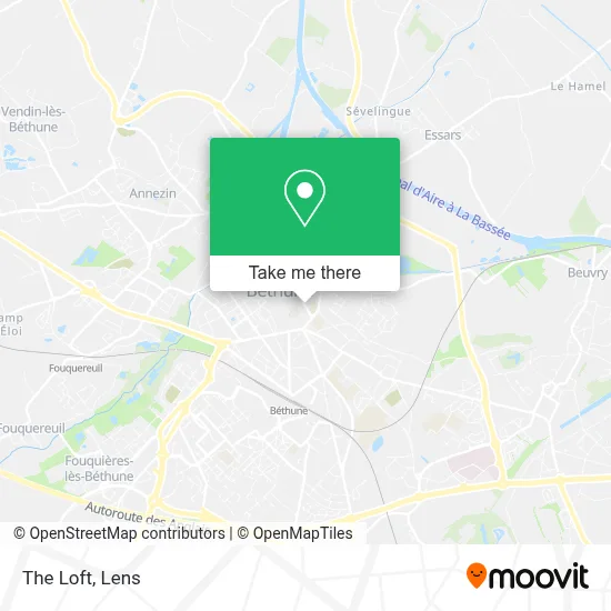 Le Loft map