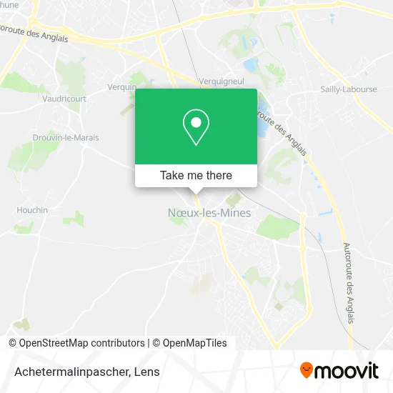 Achetermalinpascher map