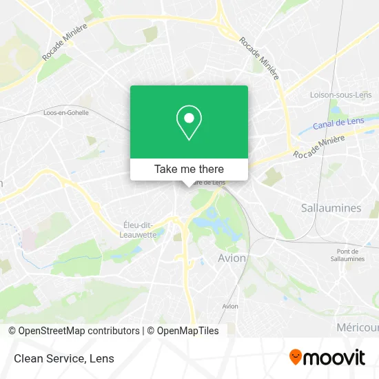 Clean Service map