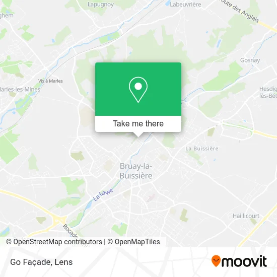 Go Façade map