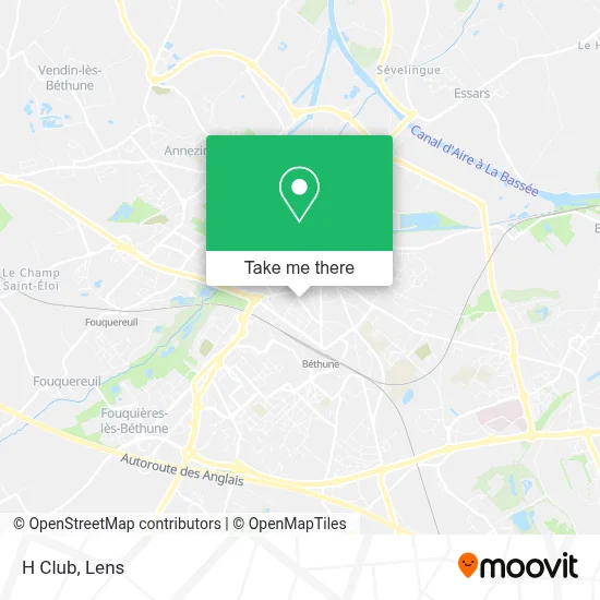 H Club map