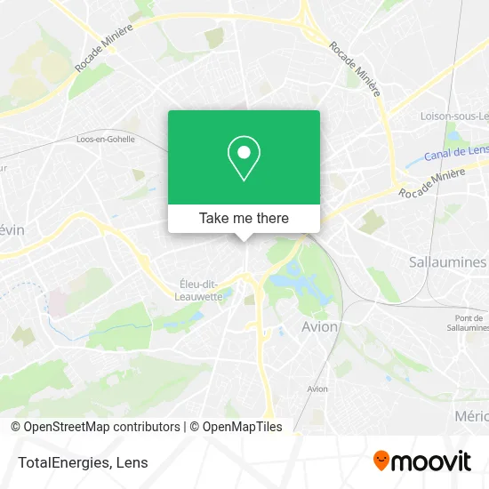Totalenergies map