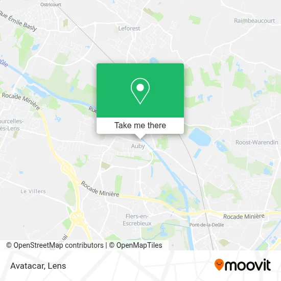 Avatacar map