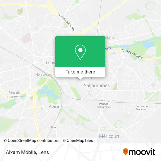 Aixam Mobile map