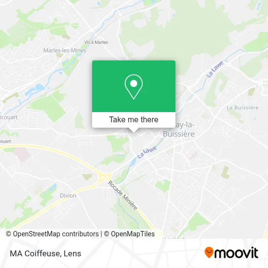 MA Coiffeuse map