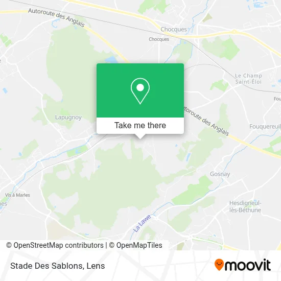 Stade Des Sablons map
