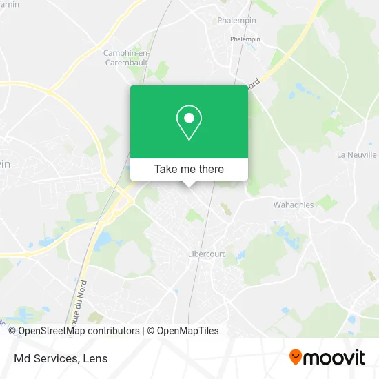 Md Services map