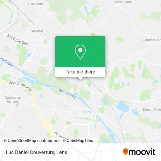 Luc Daniel Couverture map