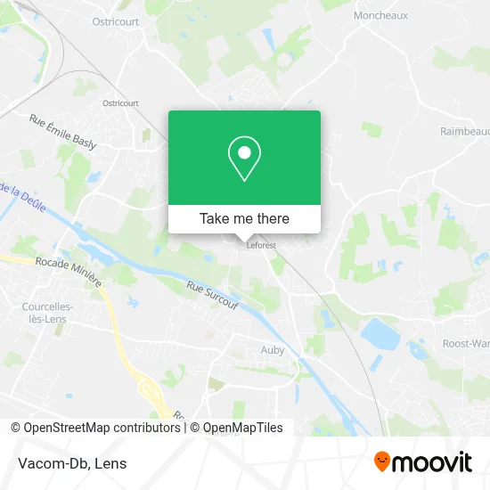 Vacom-Db map