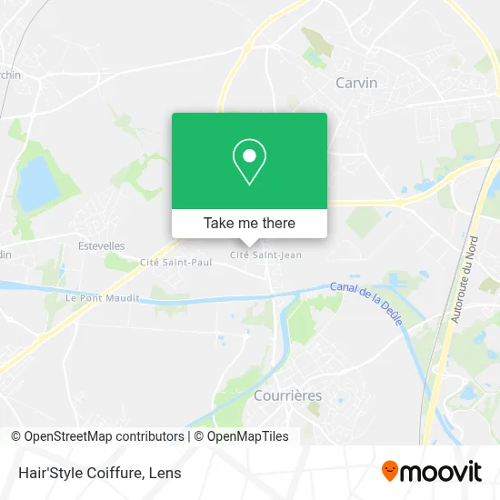 Hair'Style Coiffure map
