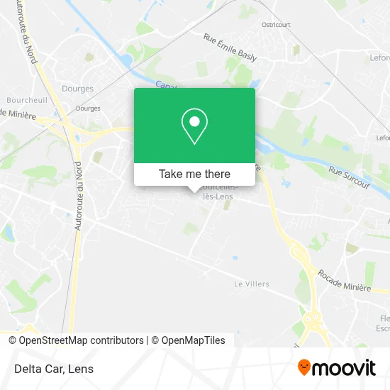 Delta Car map
