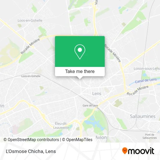 L'Osmose Chicha map