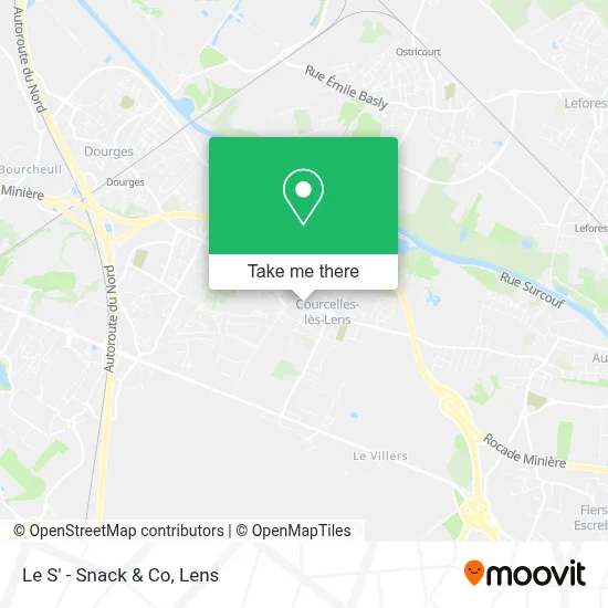 Le S' - Snack & Co map
