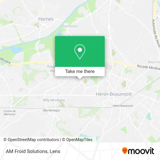AM Froid Solutions map