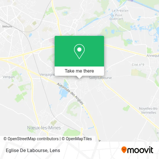Eglise De Labourse map
