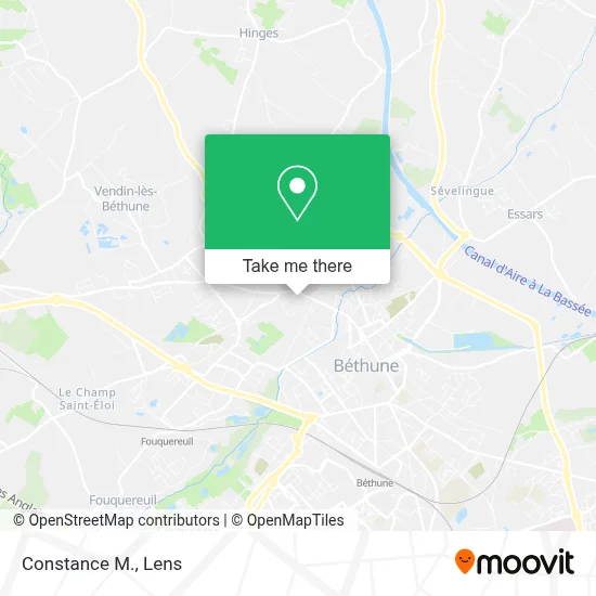 Constance M. map