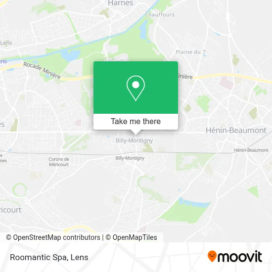 Roomantic Spa map