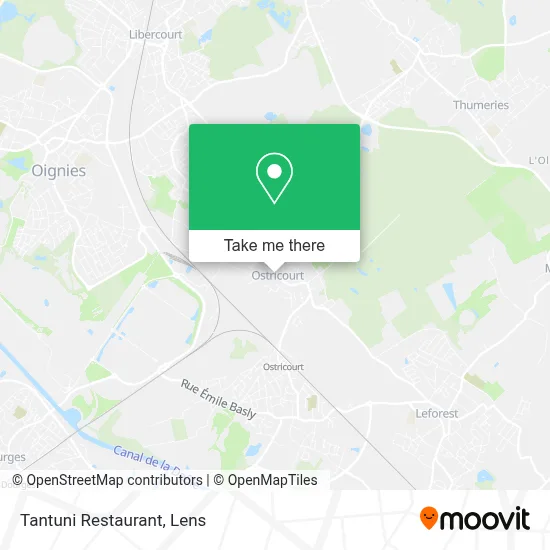 Tantuni Restaurant map