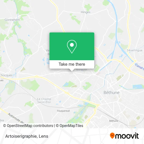 Artoiserigraphie map