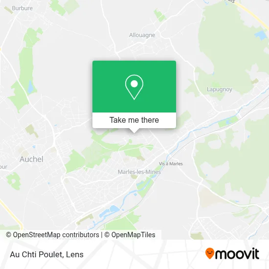 Au Chti Poulet map