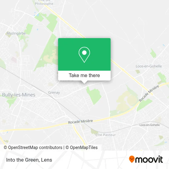 Into the Green map
