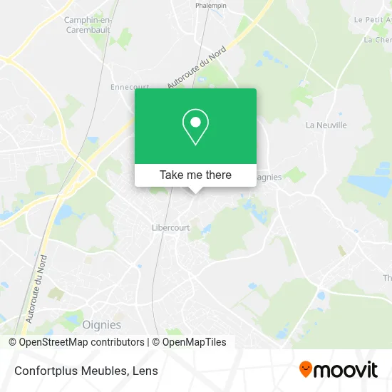 Confortplus Meubles map