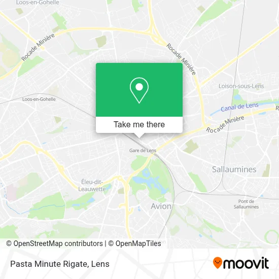 Pasta Minute Rigate map