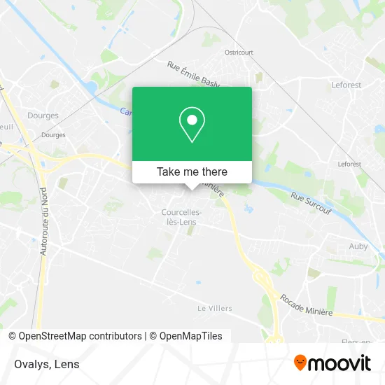 Ovalys map