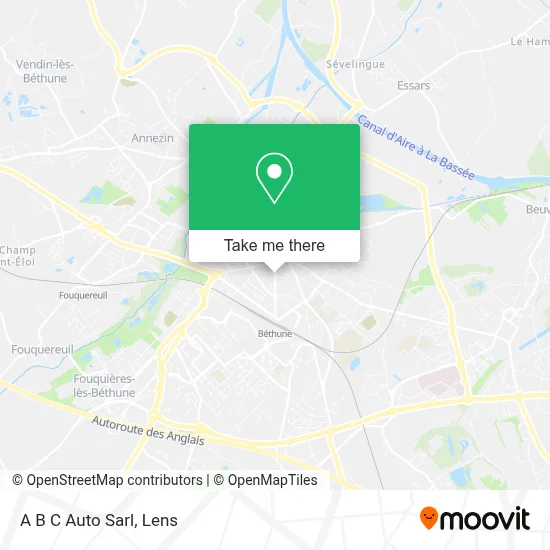 A B C Auto Sarl map